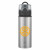 Aluminum Sports Bottle - Pop-up Lid - 25 Oz - Silver