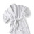 Kimono Collar Velour Stripe Robe - 14 oz | Promotional Spa Robes