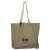 Campus Tote - Cotton Denim - Burlap