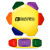 Crayo-Craze Crayon Wheel - Best Custom Imprinted Premium Crayon Sets - Yellow