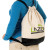 Canvas Sport Backpack With Colored Straps and Bottom