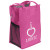 Custom Super Snack Lunch Tote- Pink