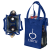 Super Snack Lunch Tote- Royal blue