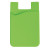 Promotional Auto Vent Magnetic Phone Wallet - Lime green