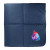 Navy Blue Puffy Outdoor Blanket with Logo