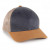 Promotional Premium Rugged Trucker Cap - Navy/Khaki/DUK 