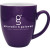 Logo Imprinted Duo-Tone 16 oz Bistro Mug - Purple