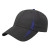 Performance Custom Embroidered Polyester Cap - Black/Royal