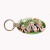 Personalized Oval Photo Keychain