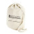 Canvas Drawstring Bag - Medium