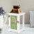 Bless Our Nest Personalized White Wooden Candle Lantern