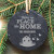 There's No Place Like Home Personalized Slate Ornament