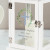 Personalized White Candle Lantern with Cross