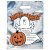 Promotional Reflective Silver Halloween Bags | Reflective Plastic Ghost Candy Bags | Personalized Halloween Bags 