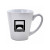 Niki Ceramic Mug with C Handle - 12 oz