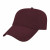 Unstructured Baseball Cap with Custom Embroidery - Maroon