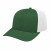 Embroidered Flexfit Trucker Mesh Cap - Dark green/white