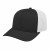 Embroidered Flexfit Trucker Mesh Cap - Black/white