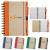 Sweda Recycled Color Spine Spiral Notebook