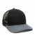 Custom Embroidered Ultimate Trucker Cap - Black/generic camo/heathered grey