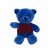 Logo Printed Color Bears Stuffed Animals - Royal blue