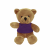 Logo Printed Color Bears Stuffed Animals - Tan