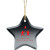 Glass Star Ornament Custom Imprinted | Promotional Ornament Gifts