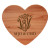 Monogrammed Heart Cutting Board