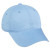 6 Panel Unstructured Cap with Embroidery Light Blue