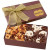 The Executive Gift Box - Mini Chocolate Covered Pretzels & Mixed Nuts Promotional Custom Imprinted With Logo