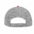 Logo Hanson Heathered Stretch Fit Cap - Back view