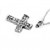 Engraved Vintage Cross Cremation Necklace