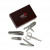 CEO Walnut Manicure Set Promotional Custom Imprinted With Logo