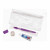 Printed Adult Wellness 5-Piece Oral Care Kit - purple