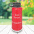 Your Own Message Red Polar Camel Water Bottle - 20oz
