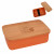 Harvest Lunch Set with Bamboo Lid with Engraving Orange