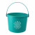 Promotional 64oz Pail with Handle - Teal