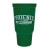 Large Stadium Cup - 32 Oz  Imprinted With Logo - Forest green