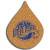 Flame/Water Drop - All Natural Cork Coaster Promotional Custom