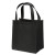 Small Reusable Tote Bag-Wide Gusset-Full Color Imprint - Black