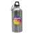 Digital Logo Aluminum 20 oz Sports Bottle - Silver
