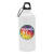 Digital Logo Aluminum 20 oz Sports Bottle - White