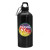 Digital Logo Aluminum 20 oz Sports Bottle - Metallic black