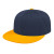 Navy Athletic Gold Custom Flexfit Perforated Performance Cap