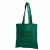 Lightweight Colorful Economical Cotton Tote Bag- Forest green