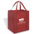 Full Color Imprinted Heavy Duty Enviro-Shopper cranberry