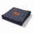 Promotional Trellis Knit Blanket - Heather navy