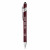 Logo Core 365 Rubberized Aluminum Click Style Pen - Burgundy