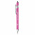Logo Core 365 Rubberized Aluminum Click Style Pen - Charity pink