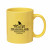 Colored Stoneware Mug With Imprint 11 oz. - Yellow